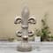 Glitzhome® 27" Standing Fleur-de-Lis Garden Statue